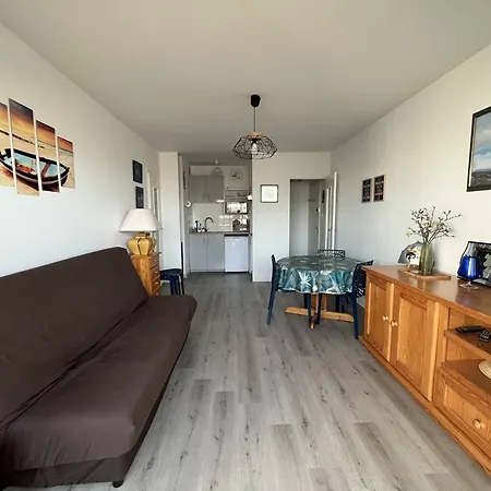 Appartement T2 Avec Loggia, Parking Prive Et Vue Mer A 50M De La Plage - St Hilaire De Riez - Fr-1-324A-20 * Saint-Hilaire-de-Riez